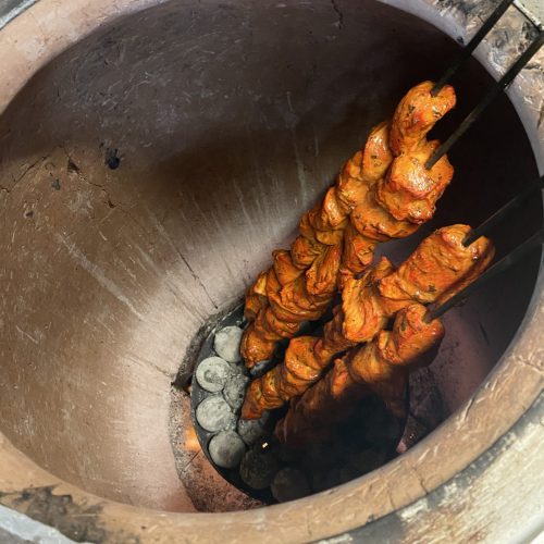 Poulet Tikka cuit au Tandoor